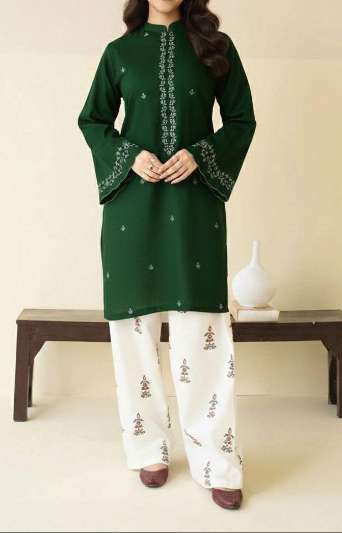 2-Piece Embroidered Suit