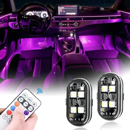2-Piece Wireless LED Strobe Lights