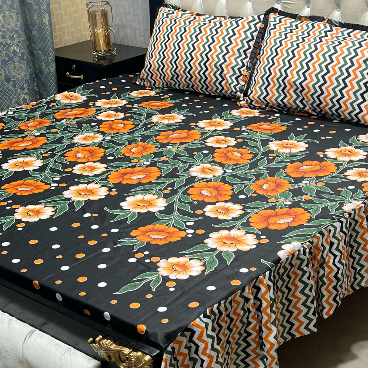 2-Sided Frill Bedsheet Set