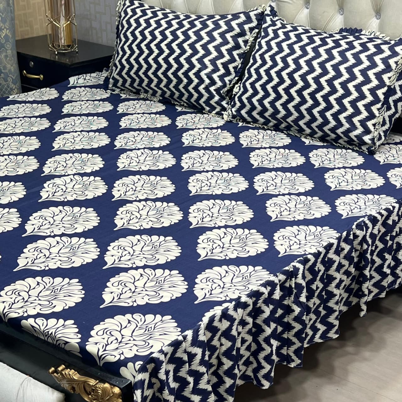 2-Sided Frill Bedsheet Set