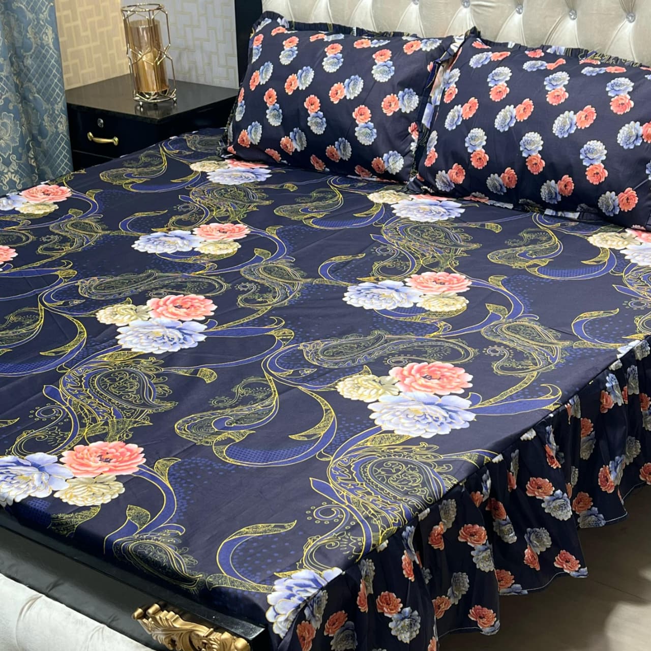 2-Sided Frill Bedsheet Set