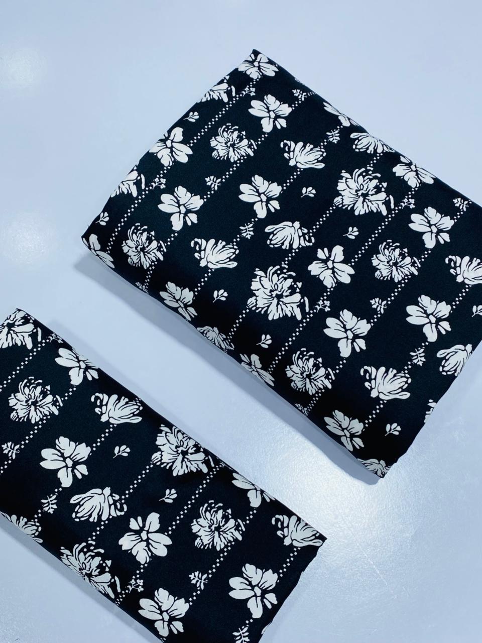 2Pcs Printed Suit