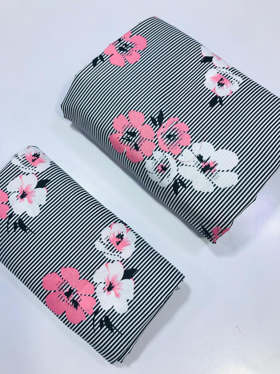 2Pcs Unstitched Suit