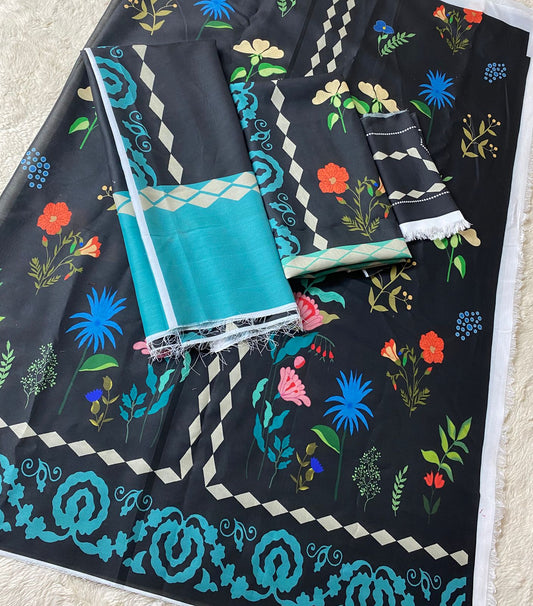 2Pcs Digital Print Suit