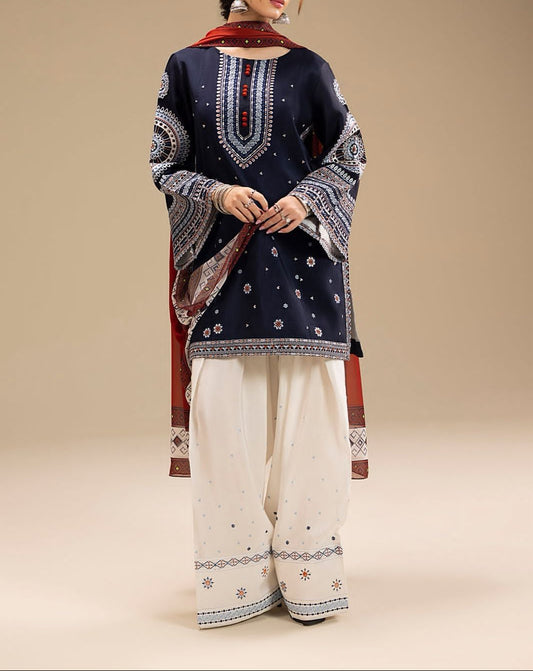 3-Piece Embroidered Suit