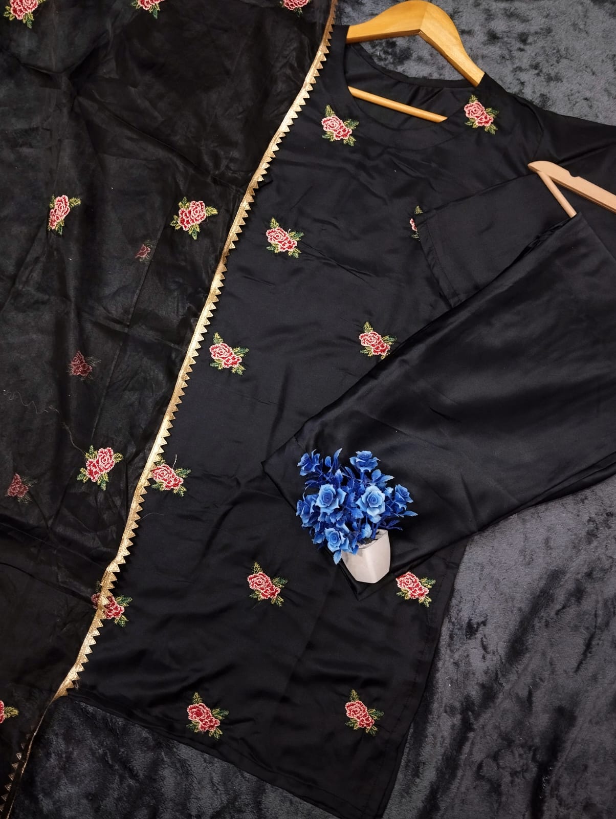 3-Piece Embroidered Suit