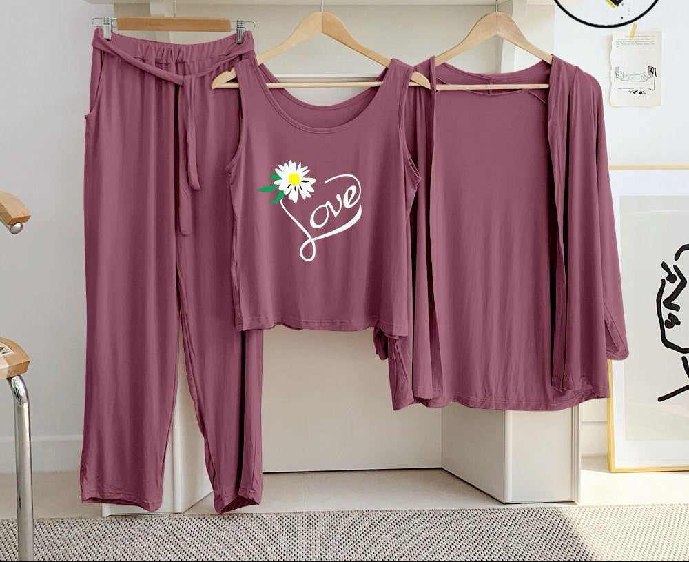 3-Piece Night Suit