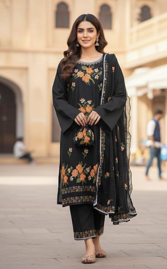 3-Piece Unstitched Suit