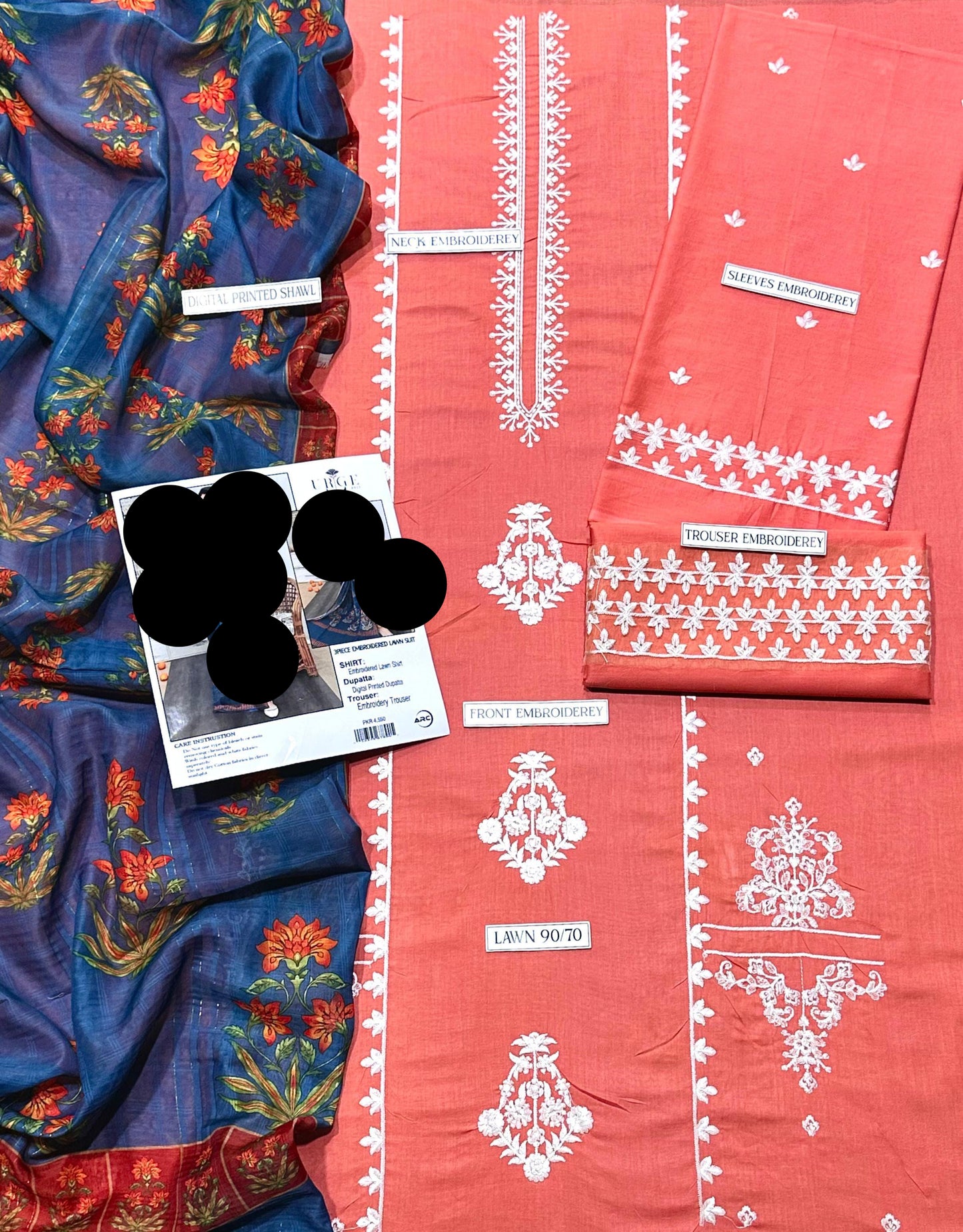 3-Piece Unstitched Suit