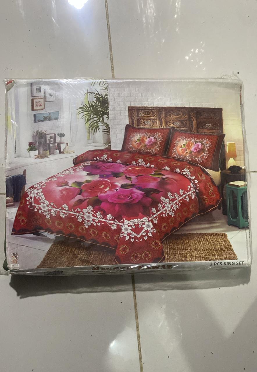 3Pcs Bedsheet