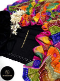 3Pcs Embroidered Suit
