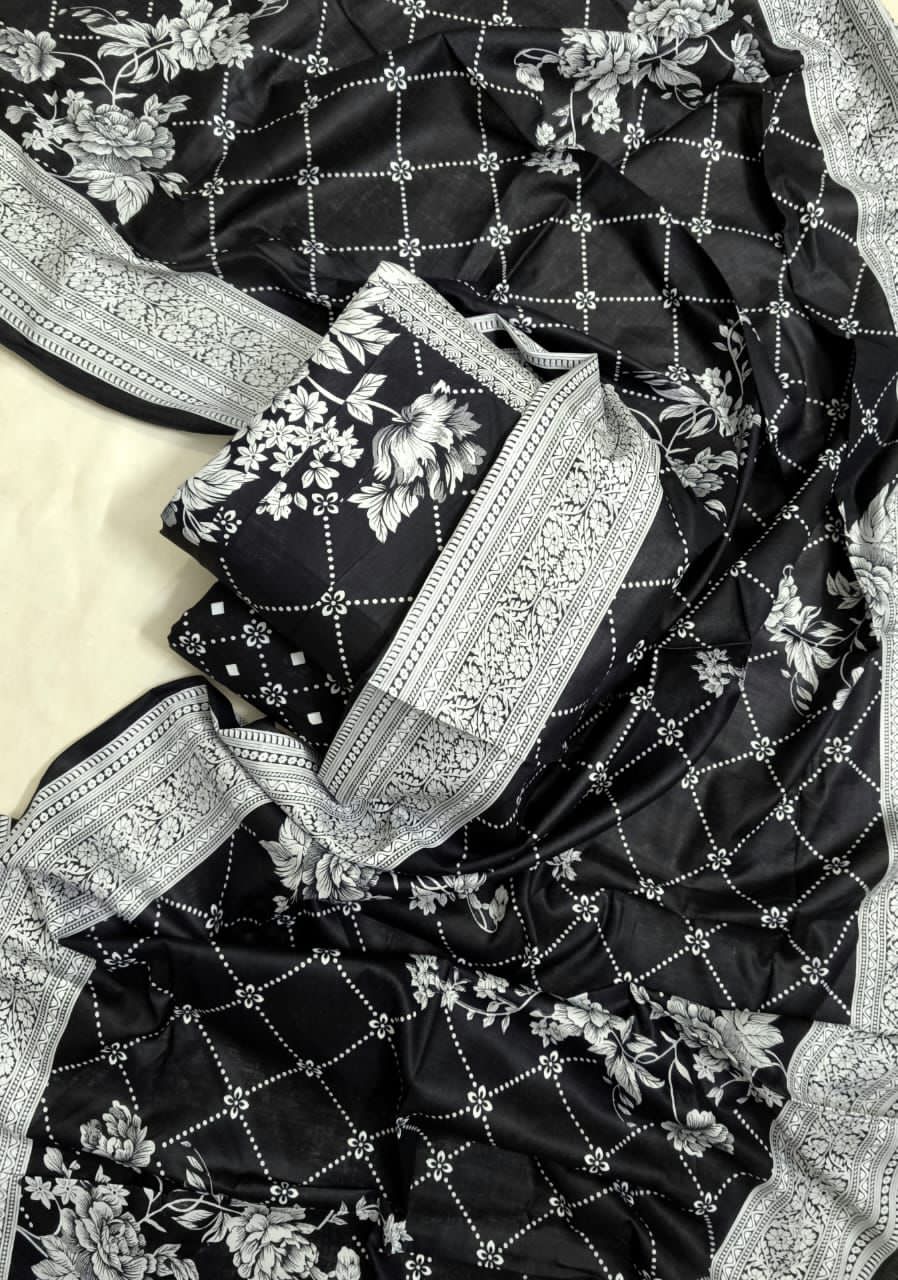 3Pcs Lawn Collection