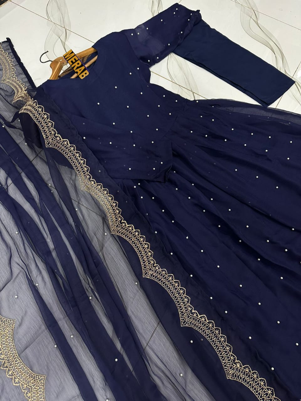 3Pcs Long Flare Maxi