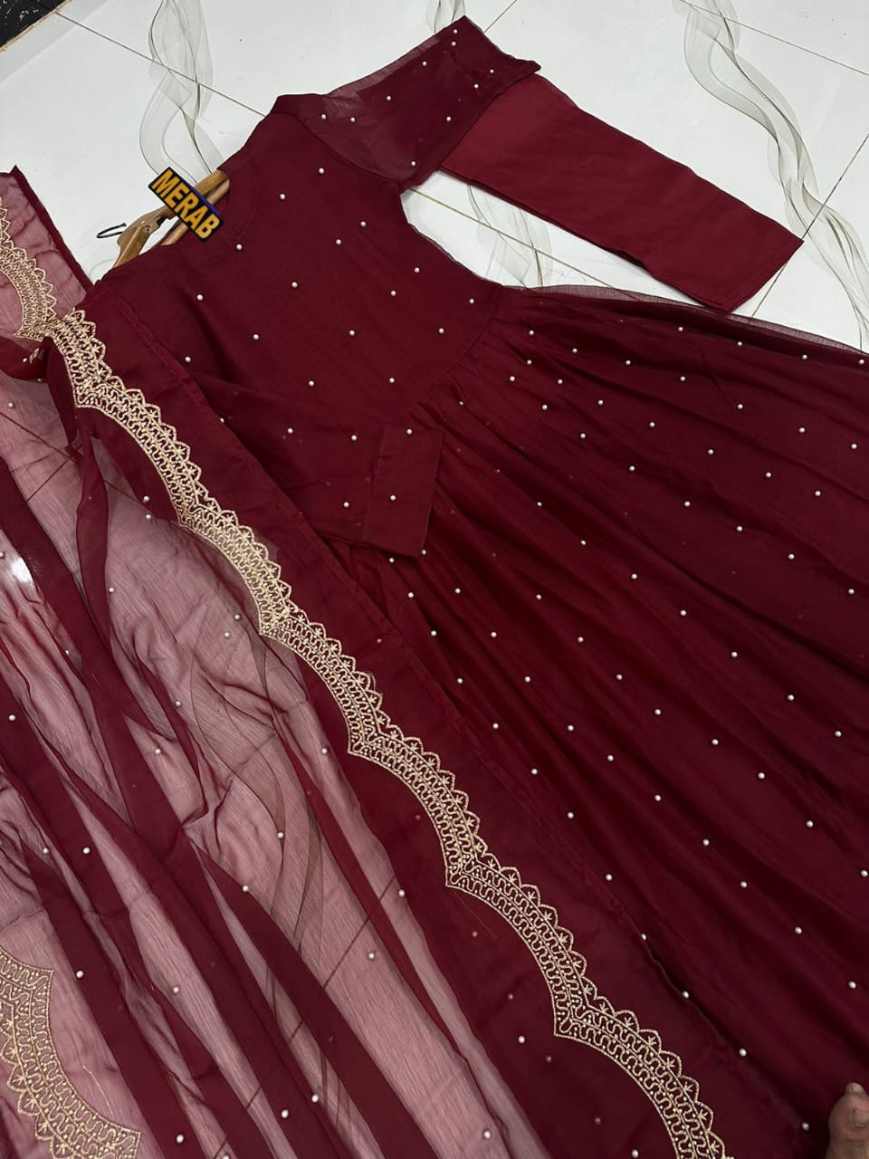 3Pcs Long Flare Maxi