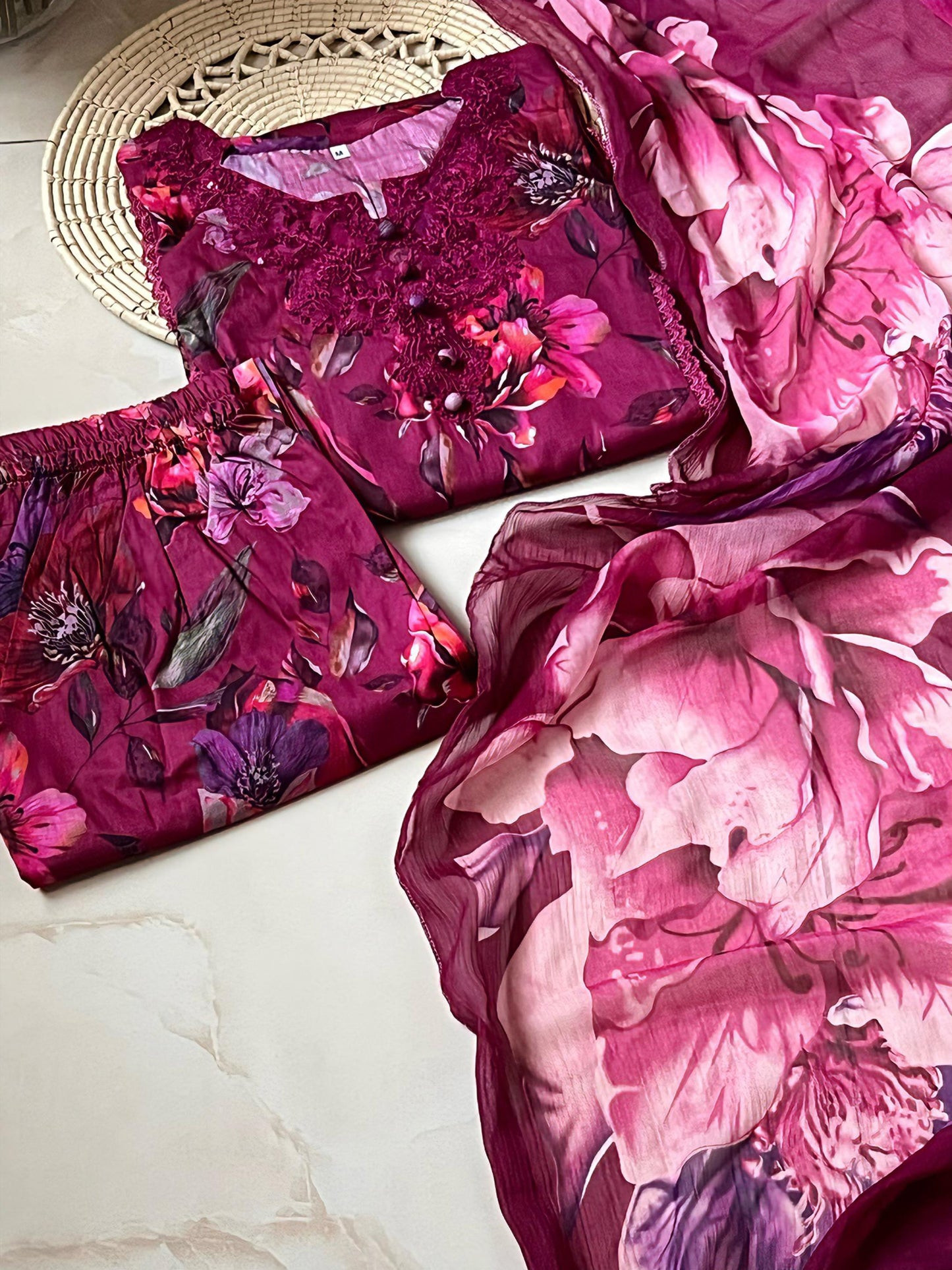 3 Piece Embroidered Stitched