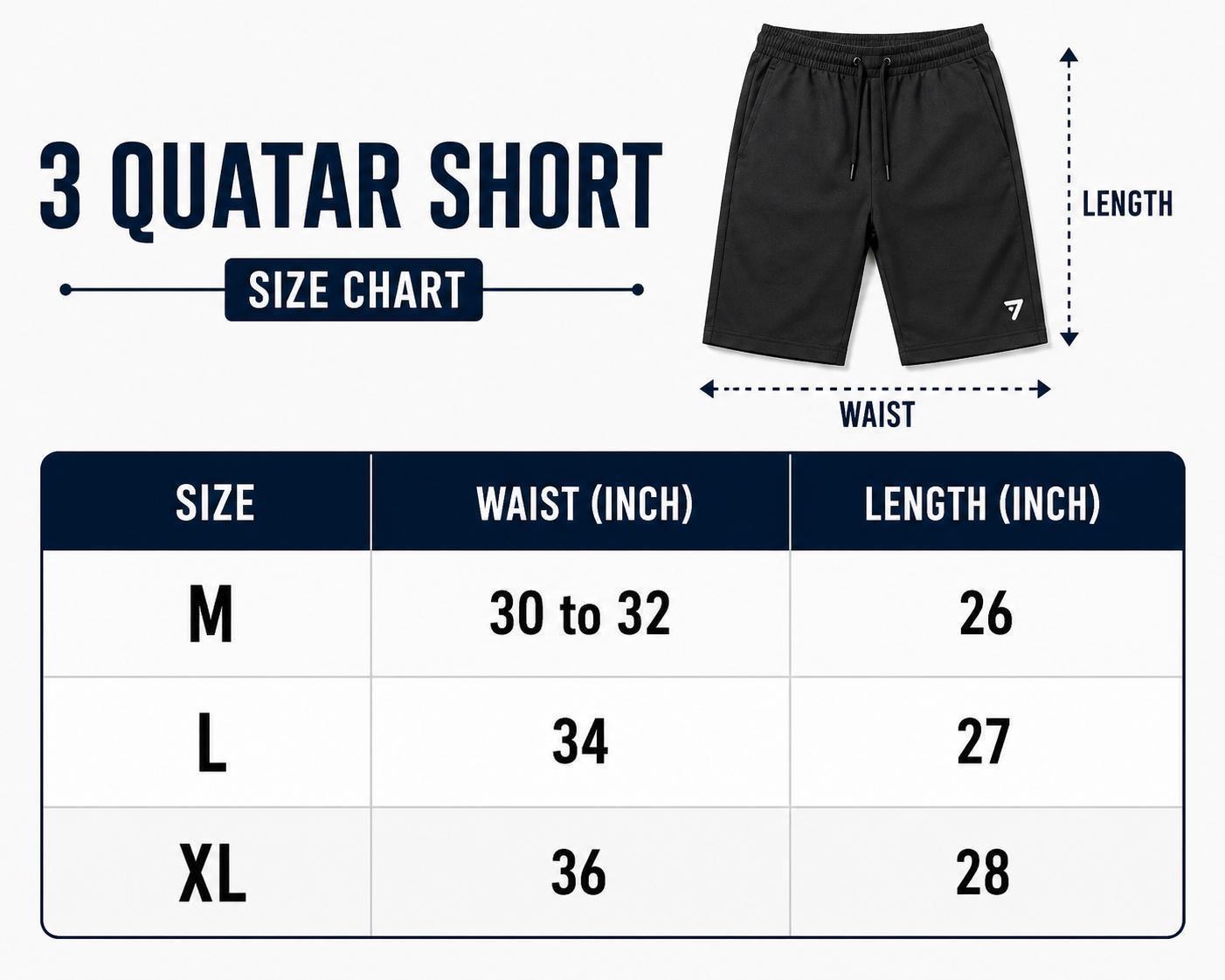 3 Quarter Fire Printed Baggy Short