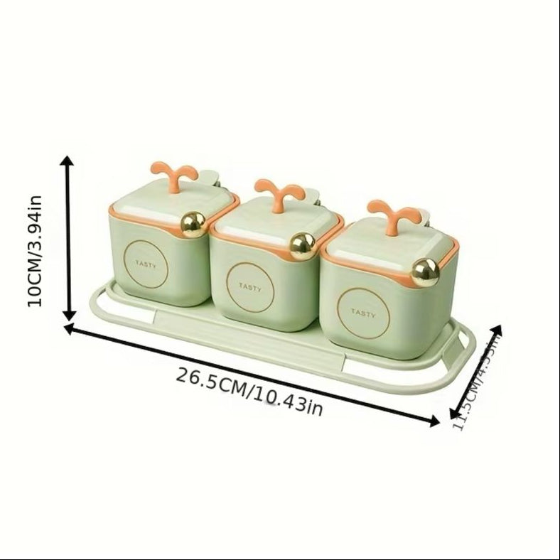 3 in 1 Spice Container