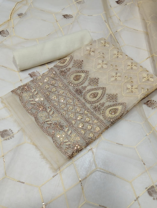 3Pcs Unstitched Suit