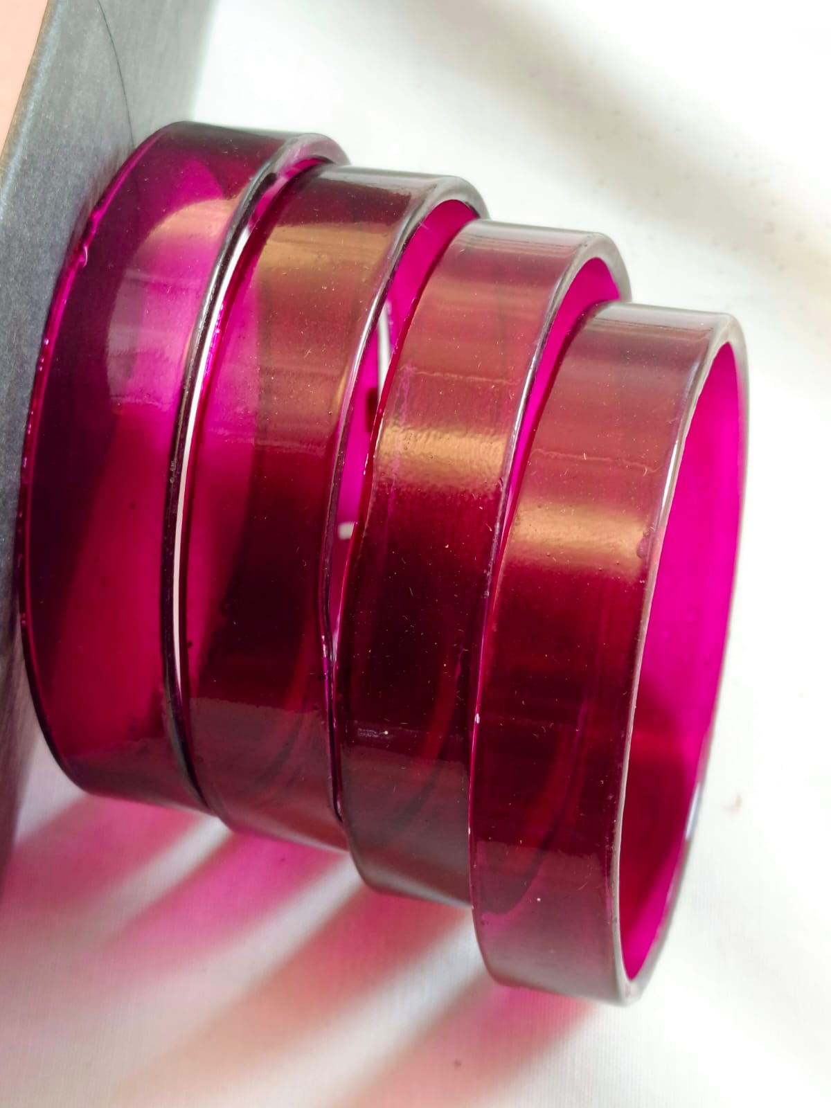4-Piece Jelly Bangles Set