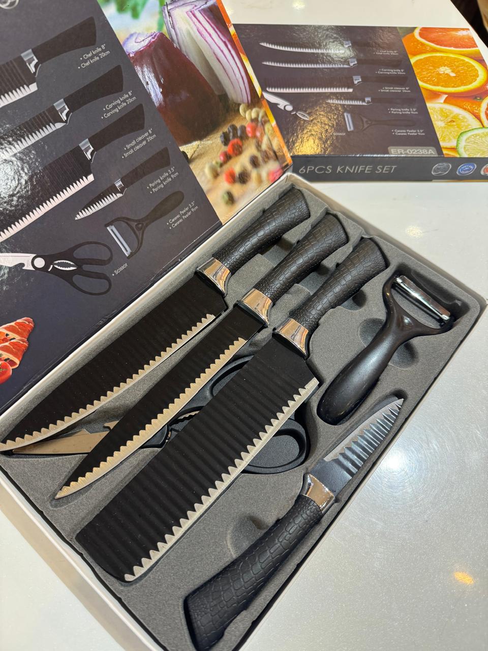 6-Piece Knife Set