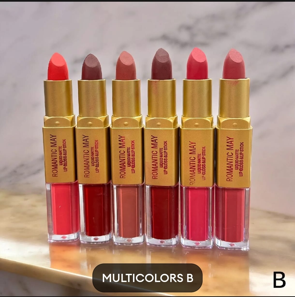 6-Piece Lipstick+Lipgloss