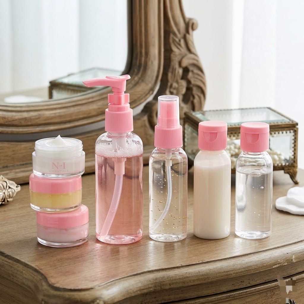 7 PCS Travel Bottles