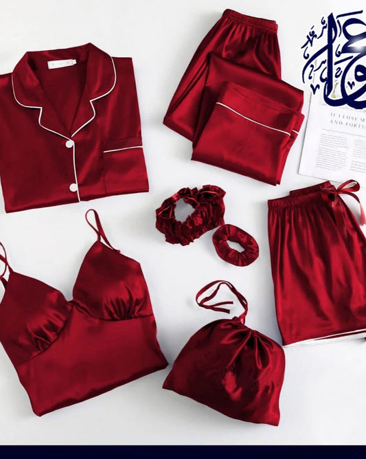 7Pcs Nightwear Set