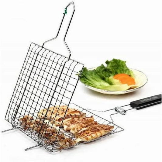 BBQ Stainless Steel Hand Grill