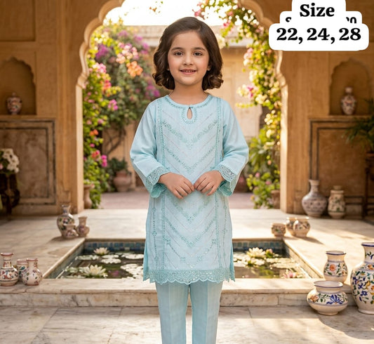 Baby Embroidered 2 Piece Set