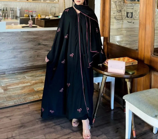 Bow Abaya With Stoller