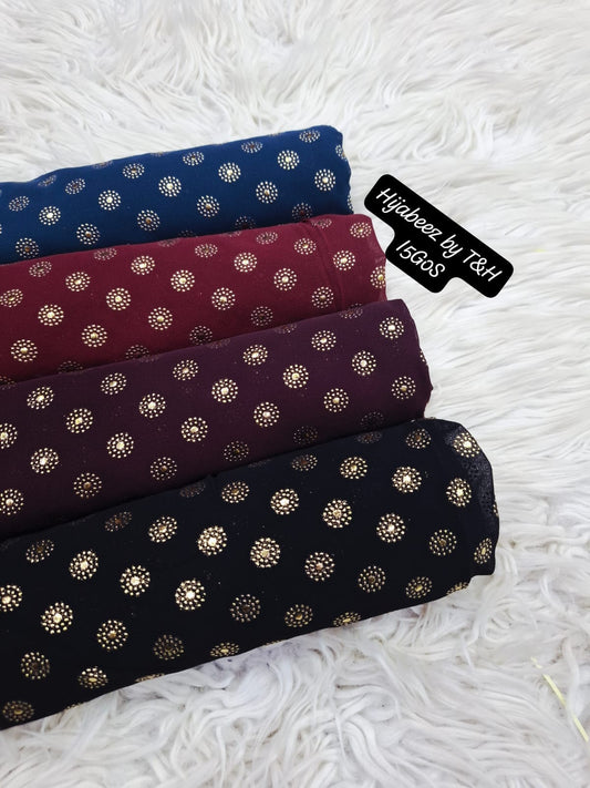 Bubble Chiffon Scarf