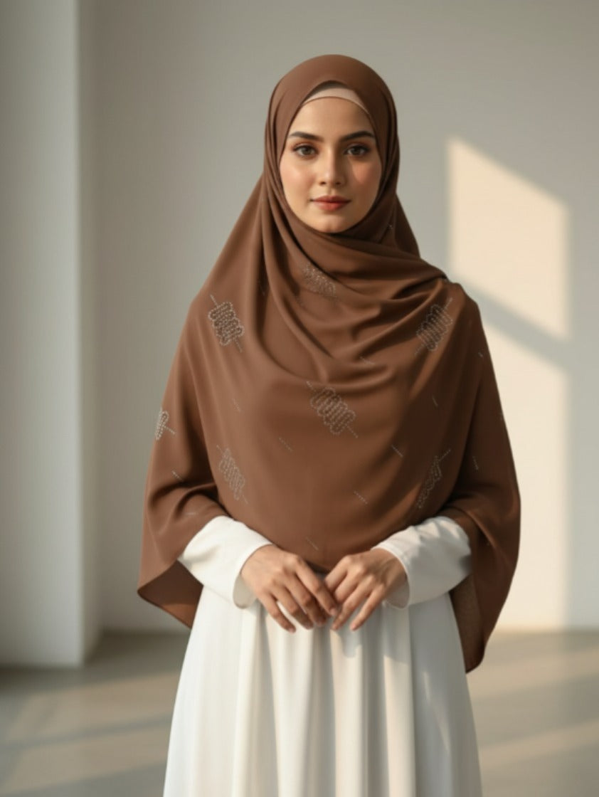 Bubble Chiffon Scarf
