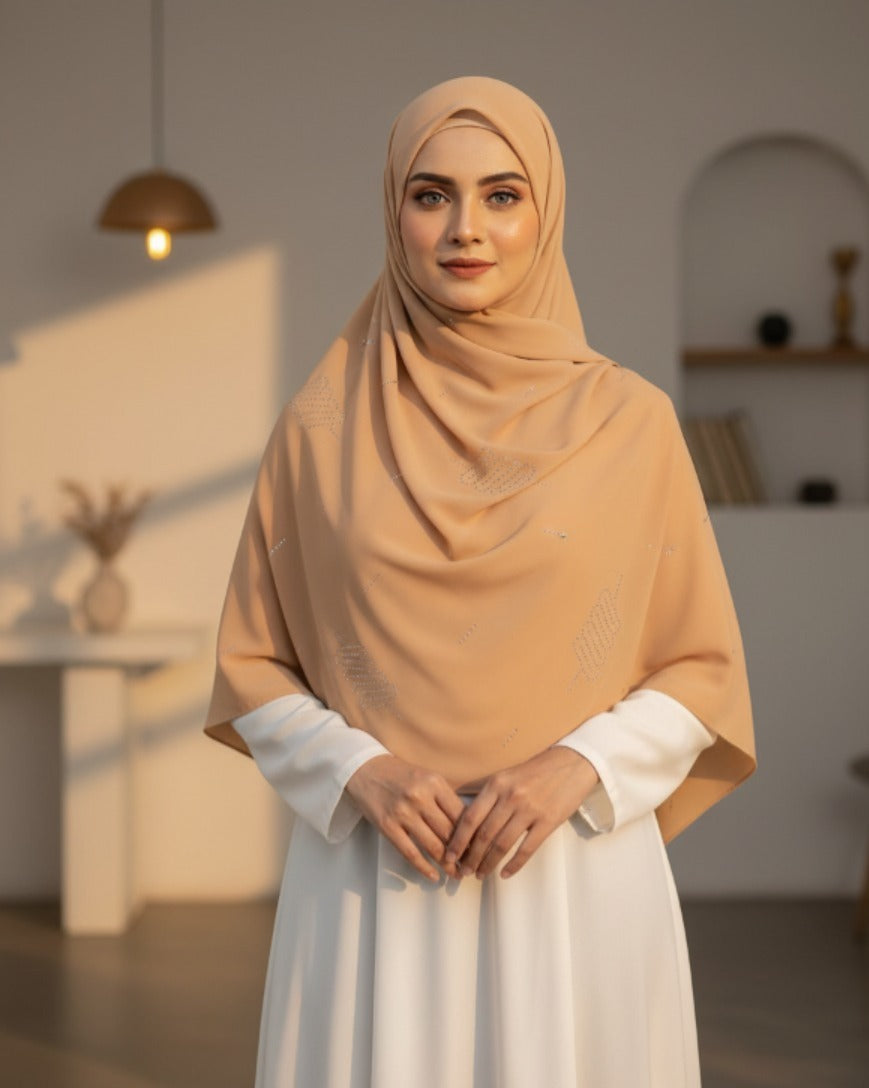 Bubble Chiffon Scarf