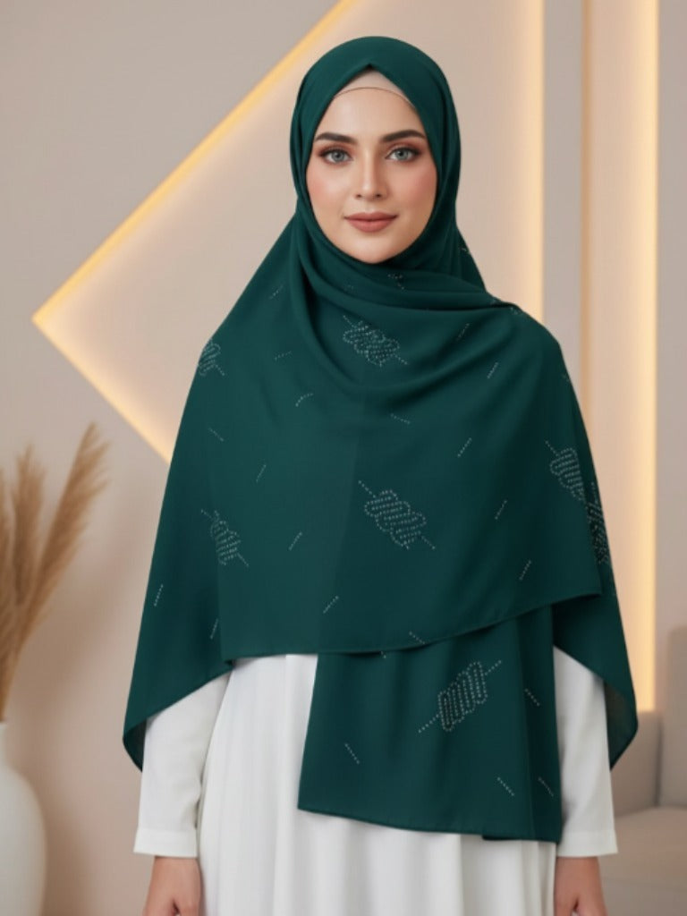 Bubble Chiffon Scarf