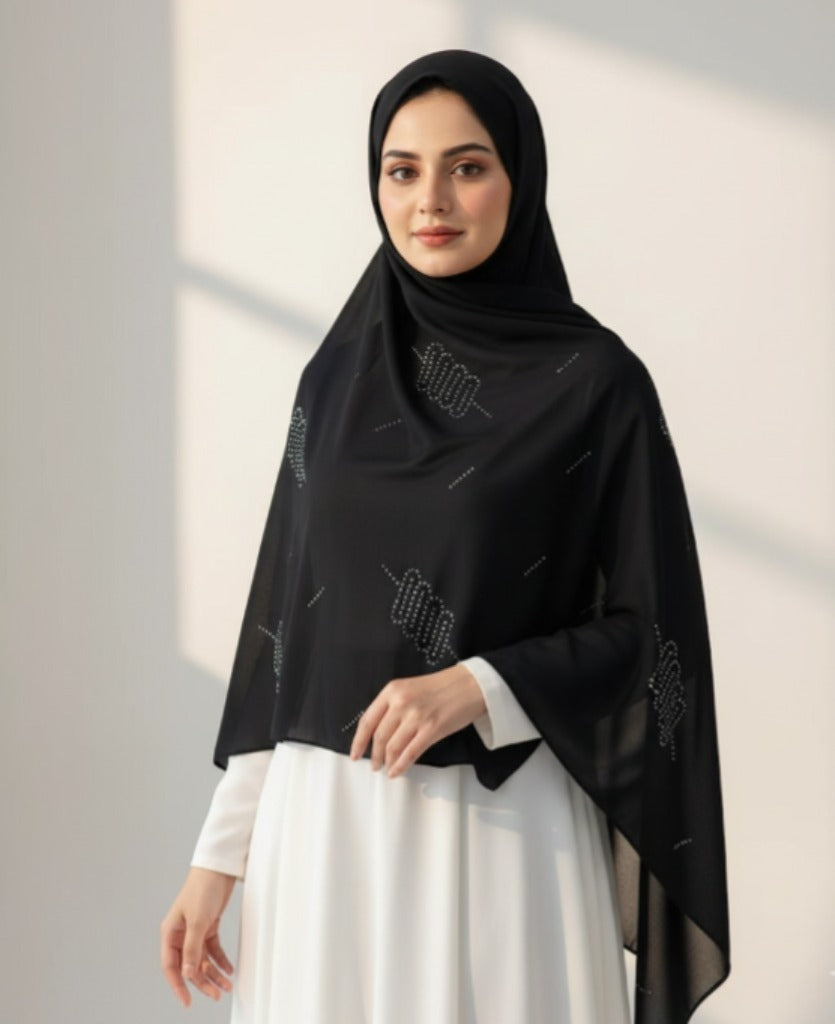 Bubble Chiffon Scarf