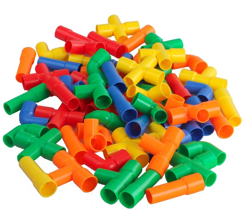 Educational Pipe Building Block