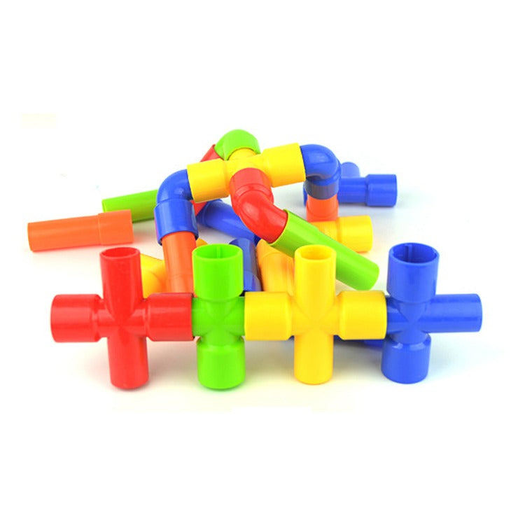 Educational Pipe Building Block