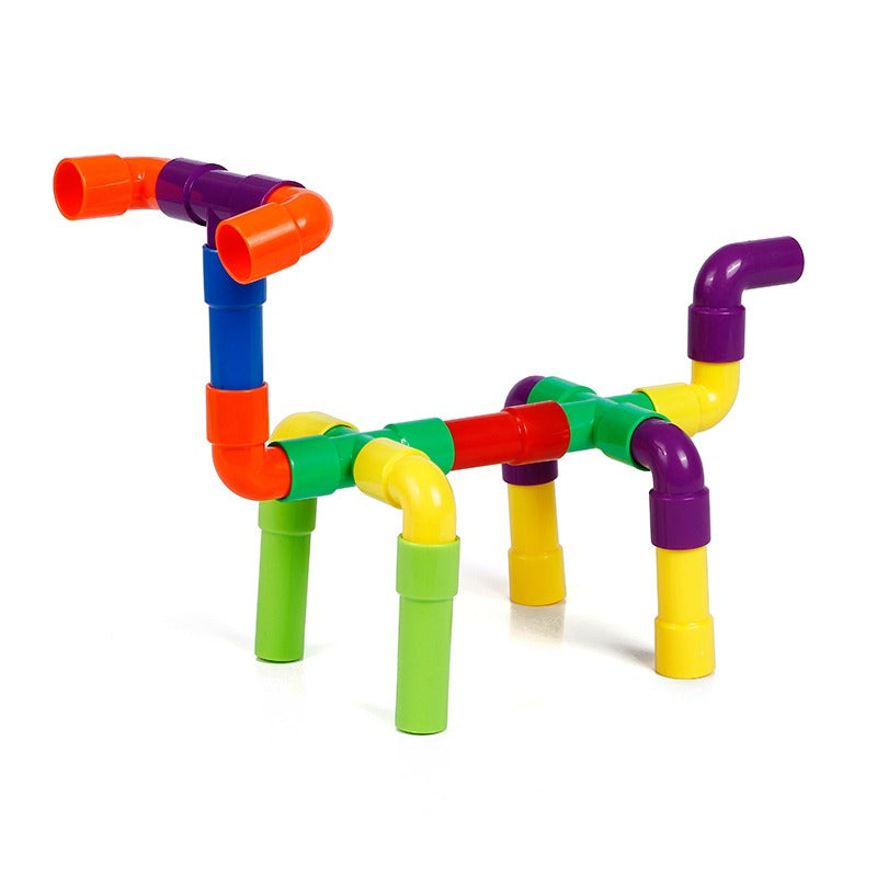 Educational Pipe Building Block