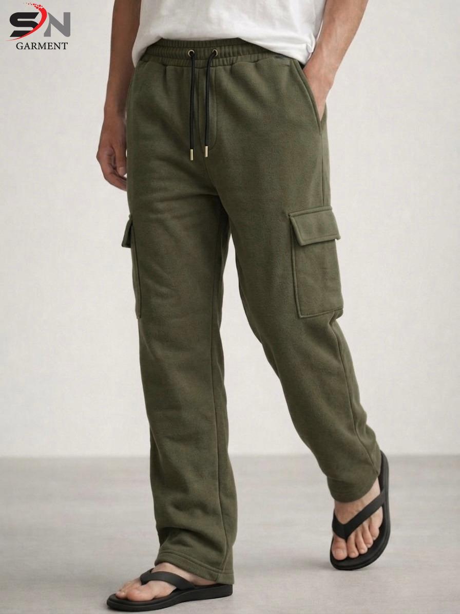 Cargo Pocket Straight Trouser