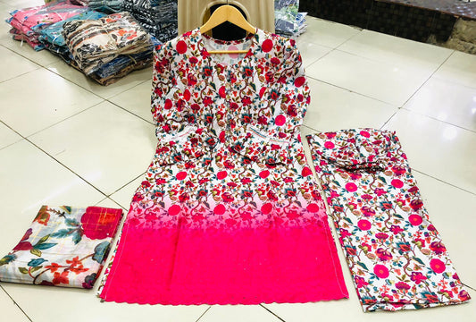 Chikankari Embroidery Suit