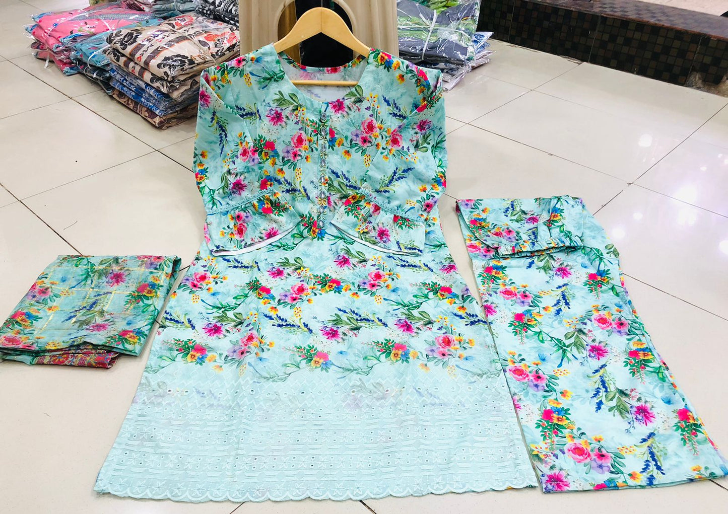 Chikankari Embroidery Suit