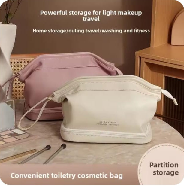 Double Layer Cosmetic Pouch