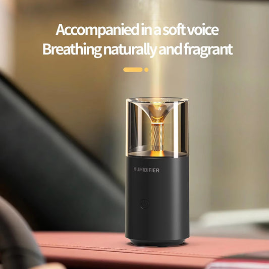 Electric Candle-Light Aroma Humidifier