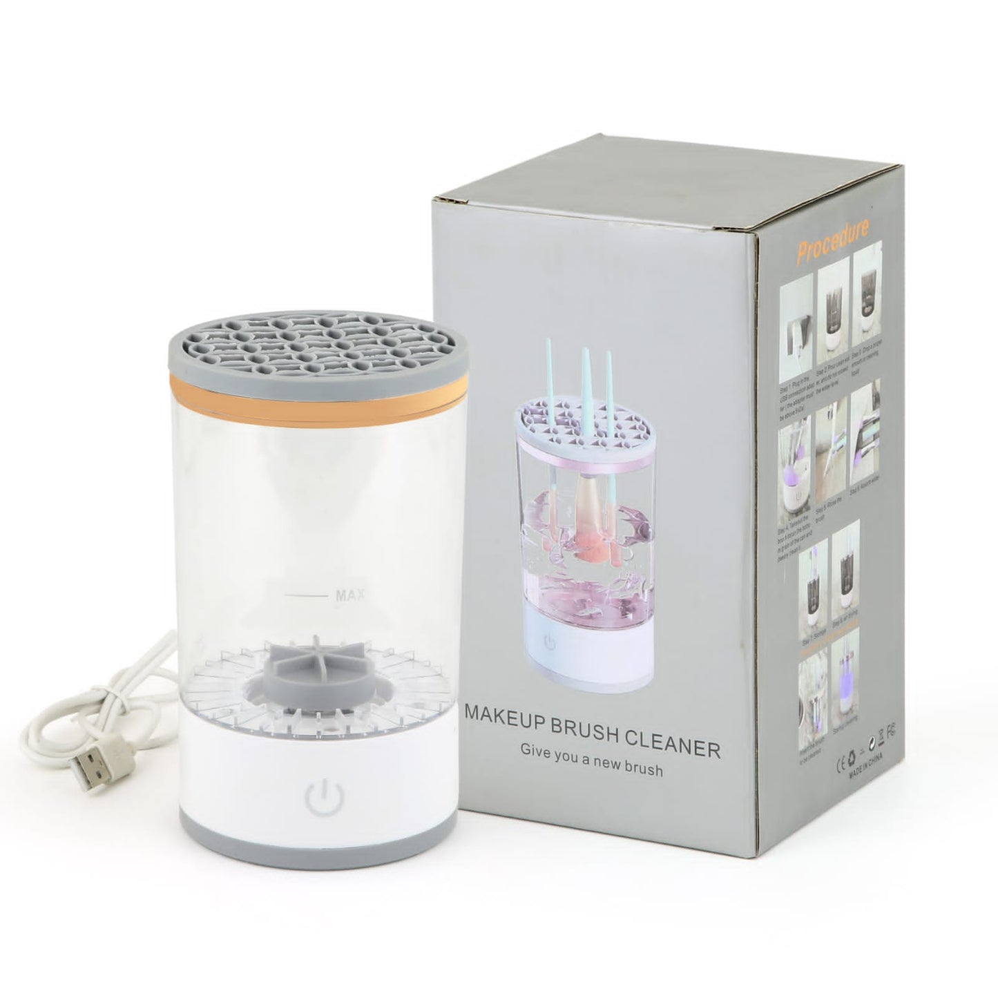 ELECTRIC MAKEUP BRUSH CLEANER