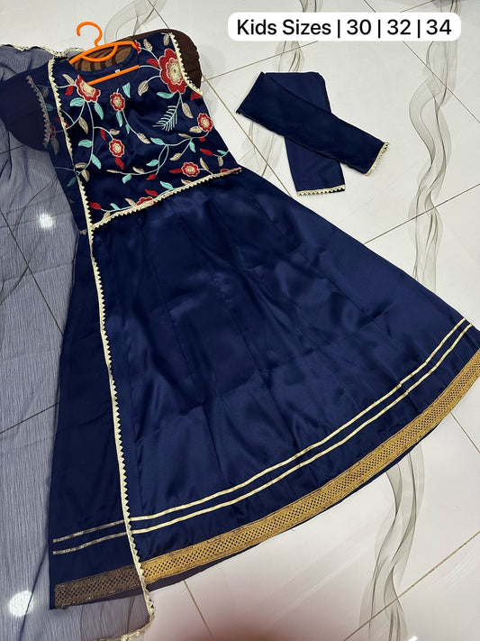 Embroidered Sleeves'less Top