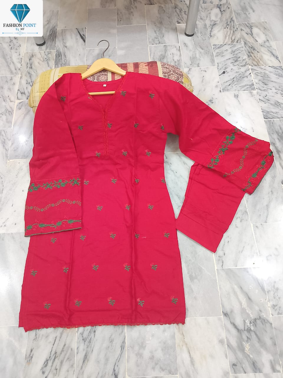 Embroidered Suit