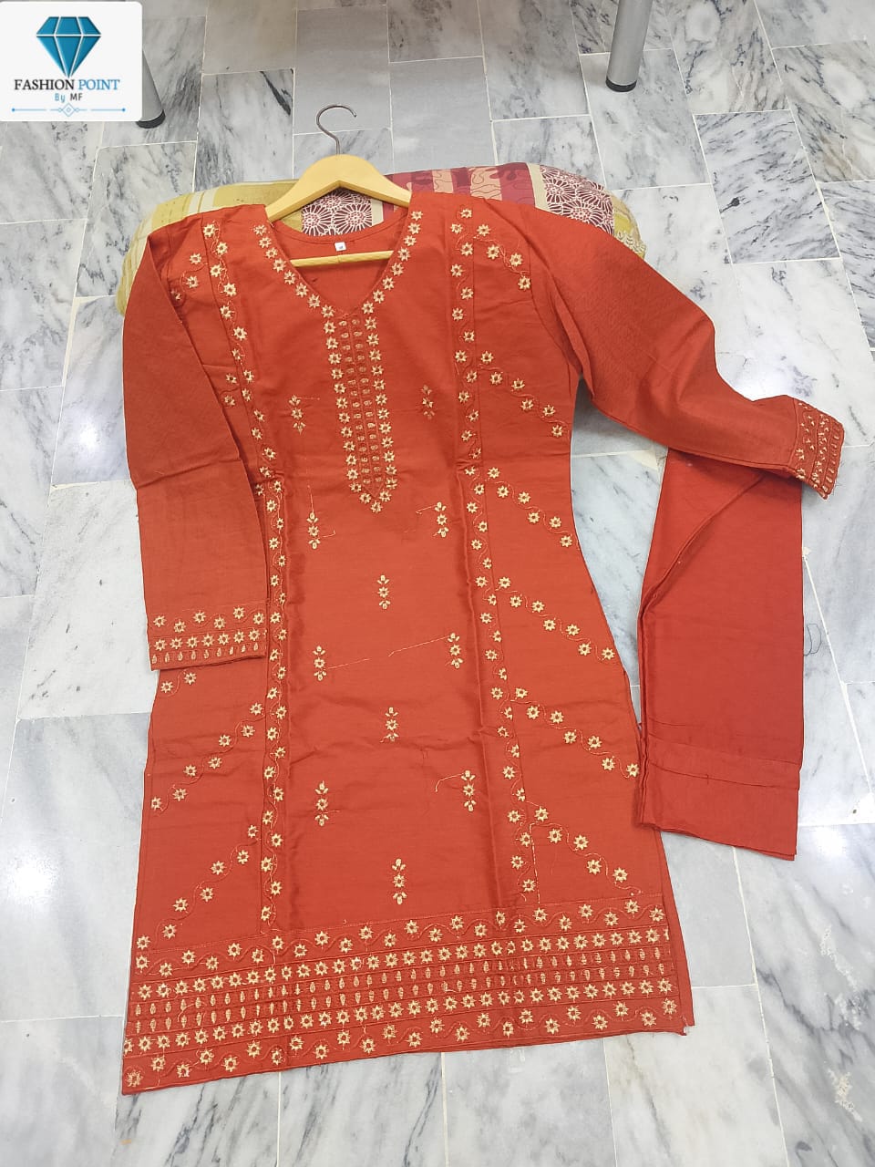 Embroidered Suit