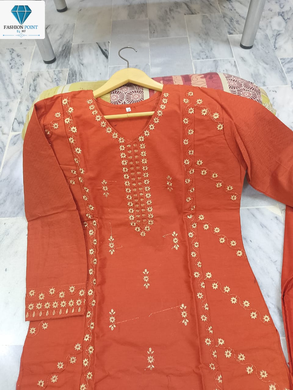 Embroidered Suit