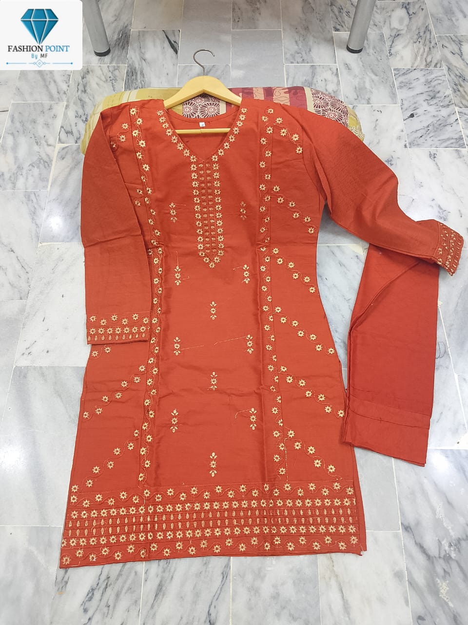 Embroidered Suit