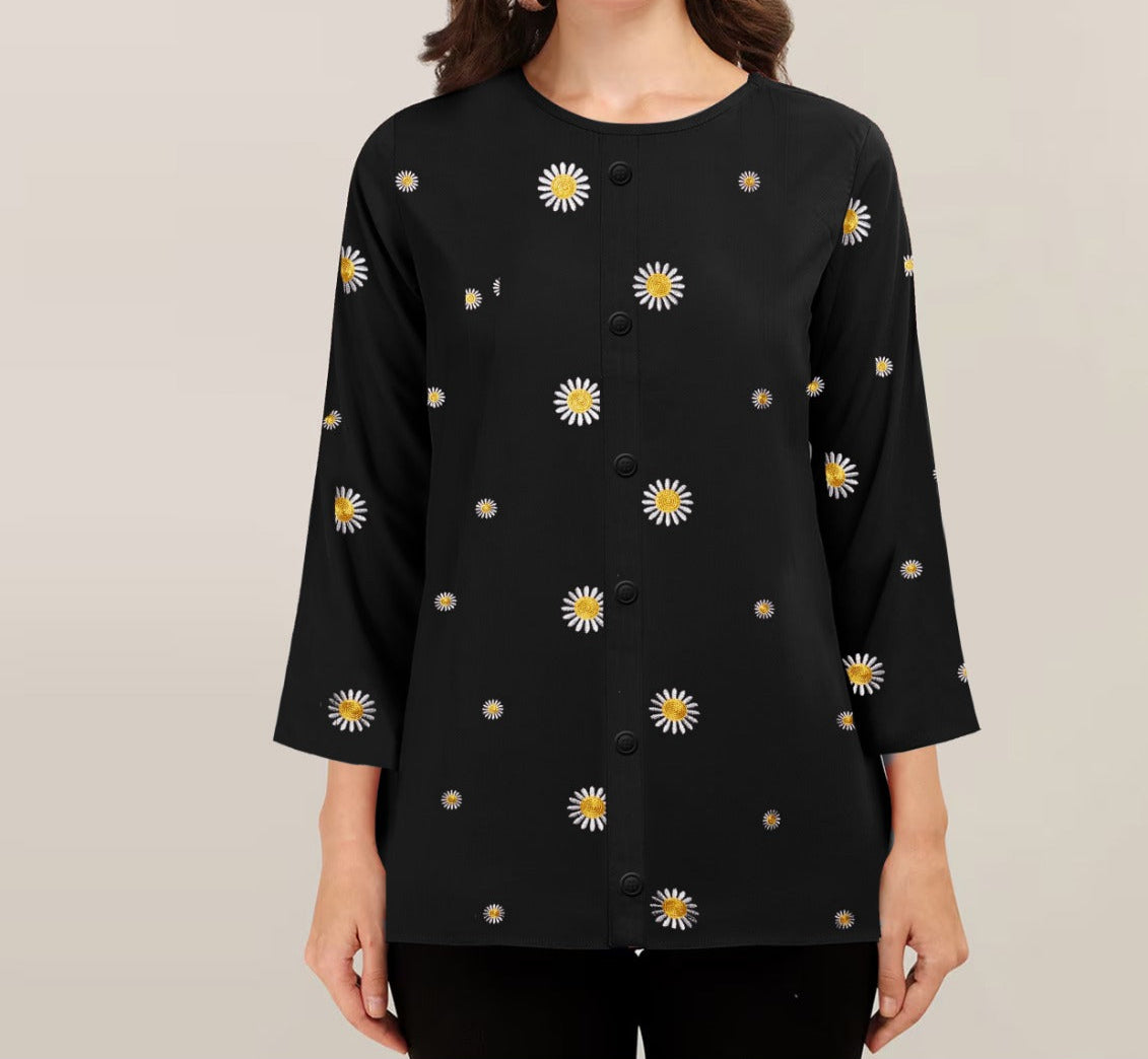 Embroidered Top